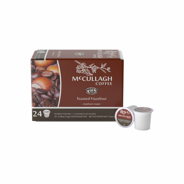McCullagh Toasted Hazelnut 24ct Box – McCullagh Coffee Roasters