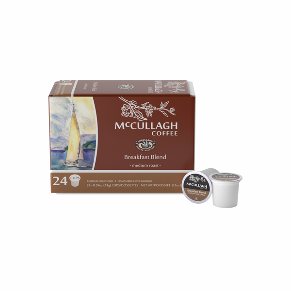 24 cups of coffee McCullagh Breakfast Blend 24ct Box – McCullagh Coffee Roasters