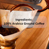 100% Arabica Premium Ground Coffee 126 count