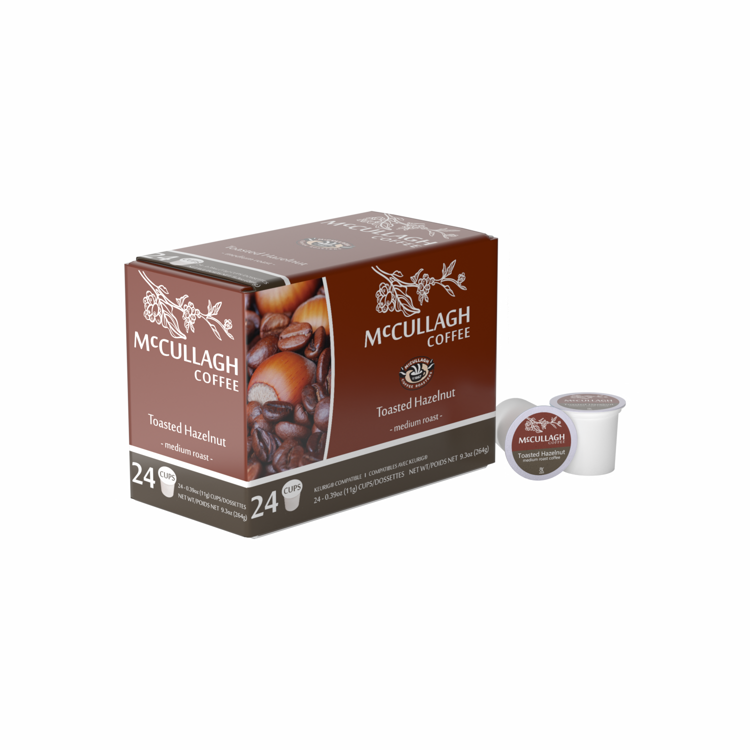 McCullagh Toasted Hazelnut 24ct Box – McCullagh Coffee Roasters