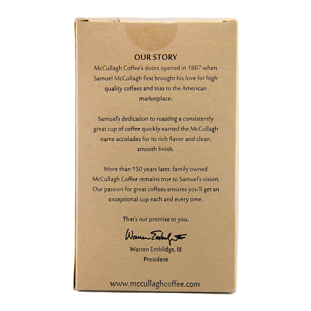 Nespresso Professional Origin Peru Organic 50ct – McCullagh Coffee Roasters