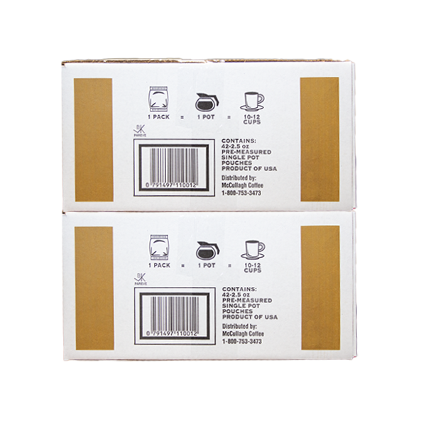 100% Arabica Bold Premium Ground Coffee 84 count