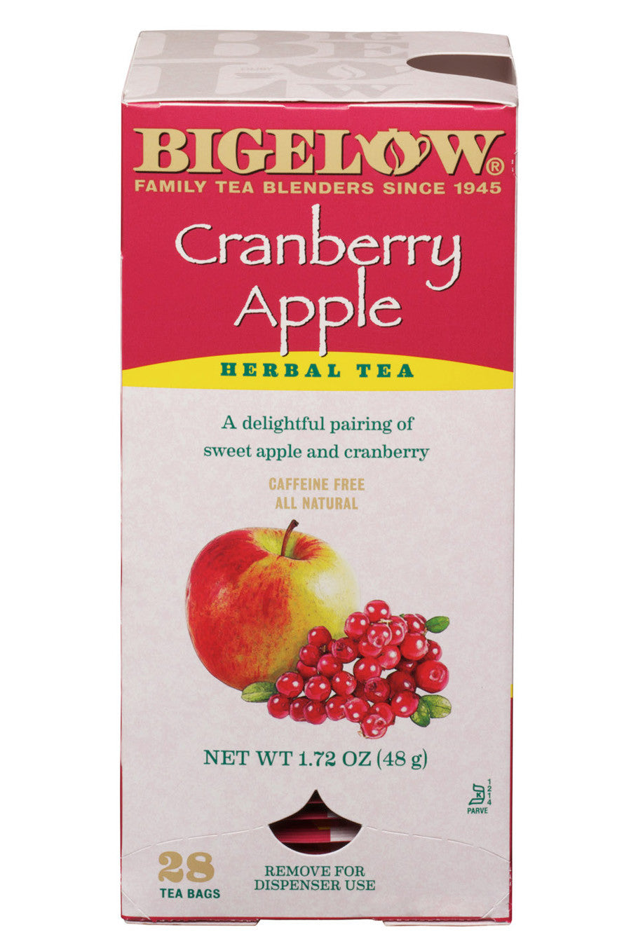 Bigelow Cranberry Apple 28ct – McCullagh Coffee Roasters