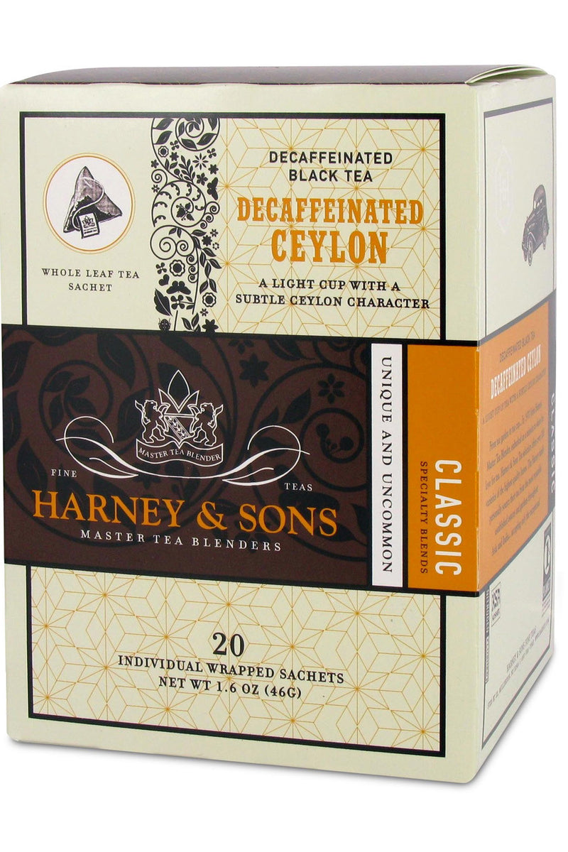 Harney & Sons Decaffeinated Ceylon Tea 20ct