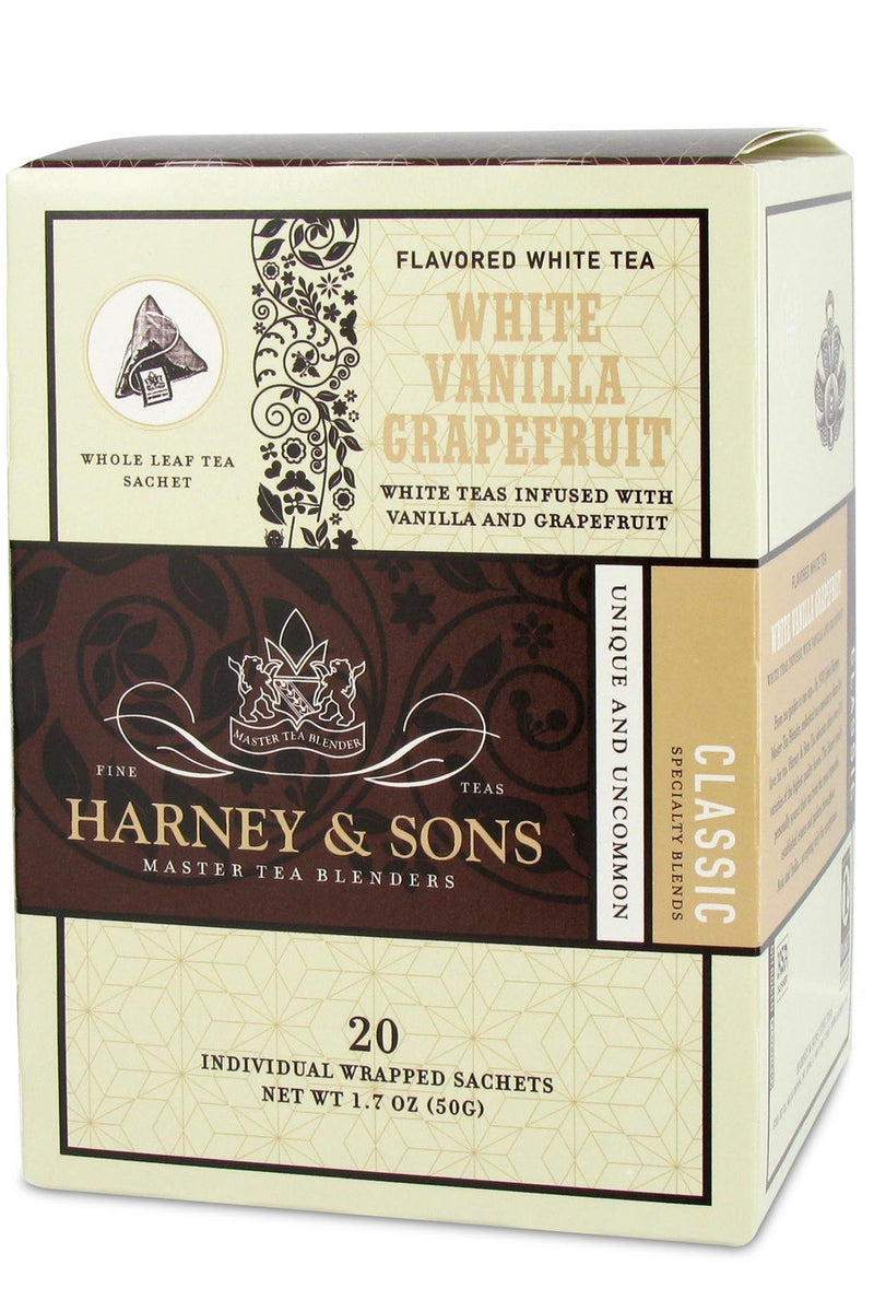 Harney & Sons White Vanilla Grapefruit Tea 20ct